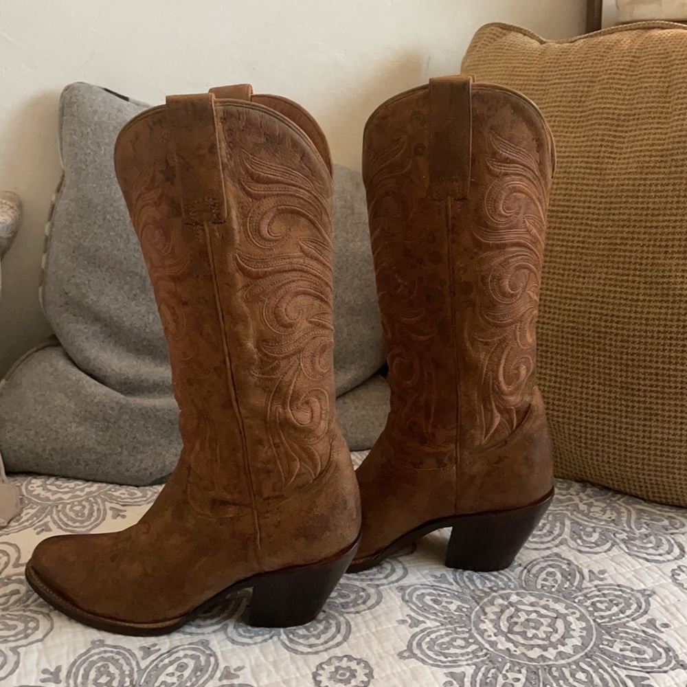 Full leather boots size 8 - Picture 3 of 6